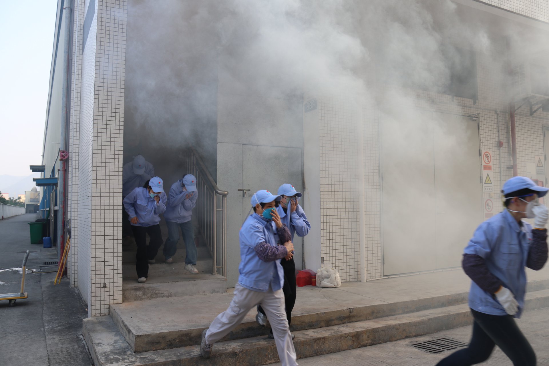 力源科技消防演練